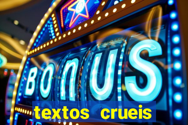 textos crueis demais pdf